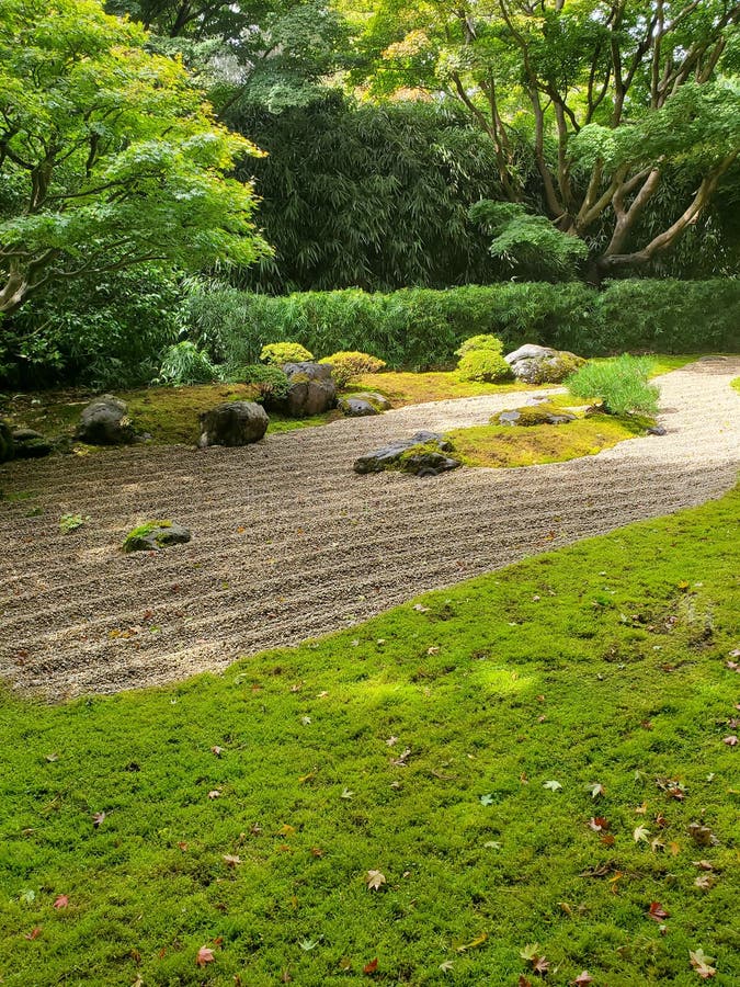 Japanese Tea Gardens stock photo. Image of green, lawn 204410708