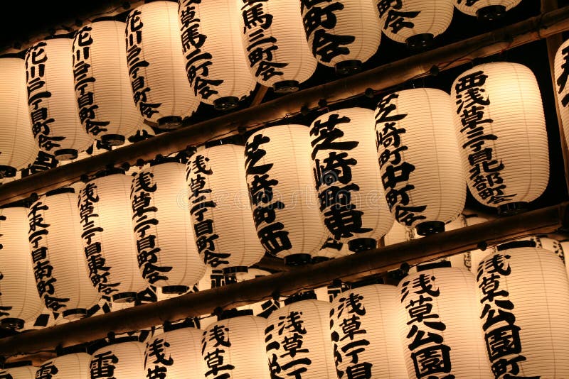 Japanese Temple Lanterns