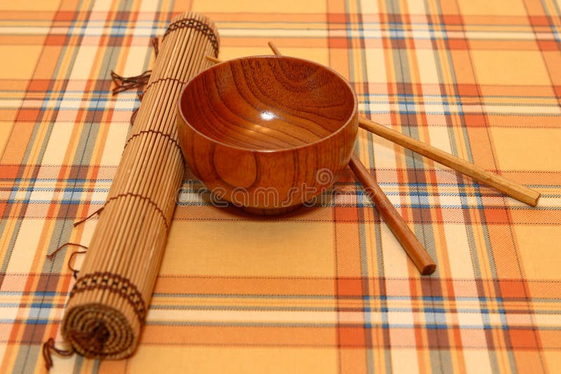 The Japanese Utensils Stock Images Image 1352624 durable-japanese-style-long-handle-wooden-spoon-colander-utensils-ramen