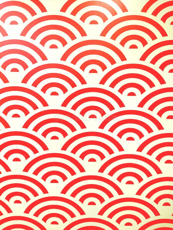 Japanese Wave Patterns royalty free illustration