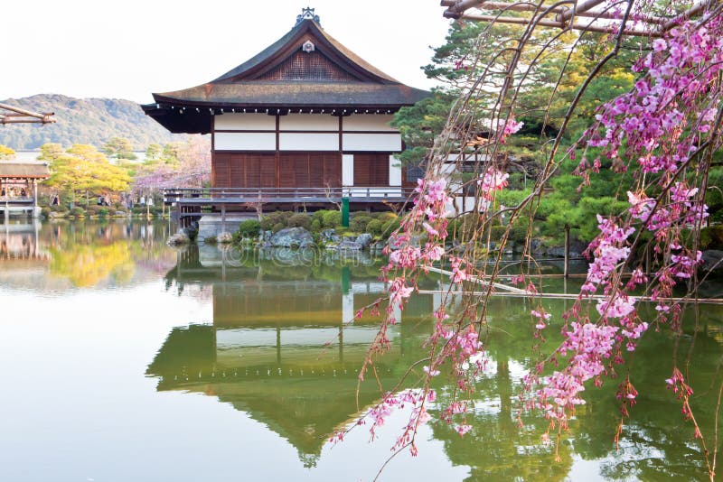 Japanischer Palast stockfotografie