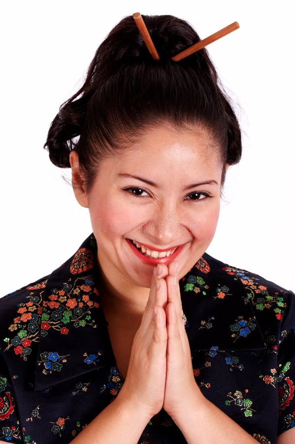 Japans kostuum stock foto. Image of glimlach, wijfje, mensen - 3861798