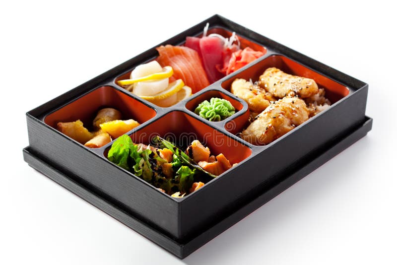 Japanse Bento Lunch royalty-vrije stock afbeelding