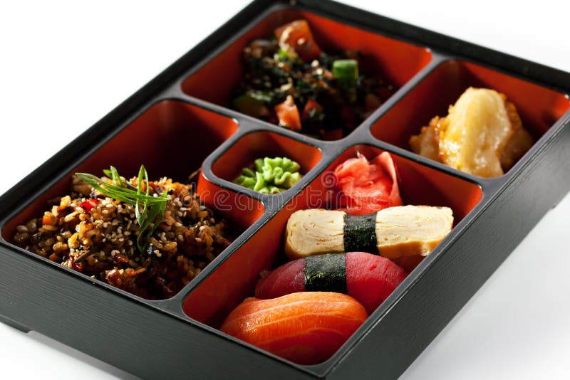 Japanse Lunch Bento royalty-vrije stock afbeeldingen