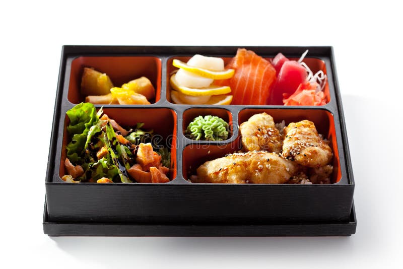 Japanse Bento Lunch royalty-vrije stock fotografie