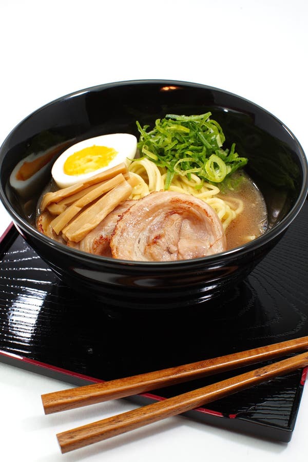 Japanse noedel, Ramen royalty-vrije stock afbeelding Japanse noedel, Ramen royalty-vrije stock afbeelding