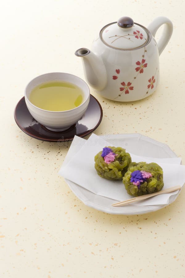 Japanse thee en Japanse banketbakkerij