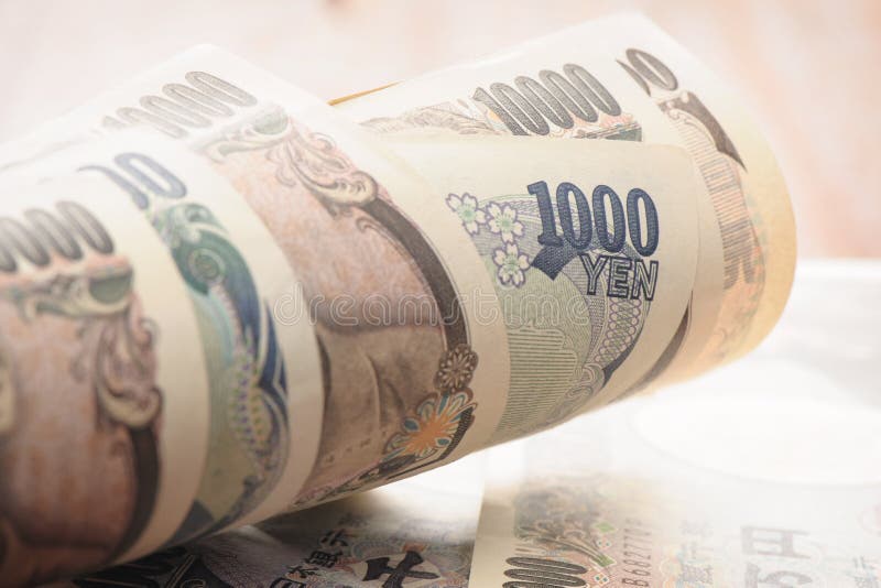 Japanese currency notes , Japanese Yen. Japanese currency notes , Japanese Yen