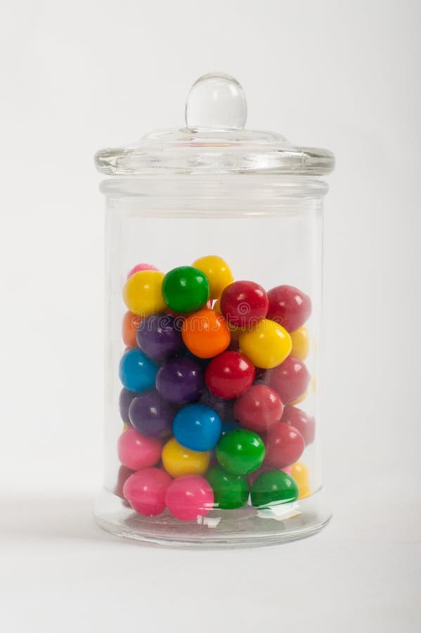 Jar Colourful Gumballs Stock Photos Free & RoyaltyFree Stock Photos