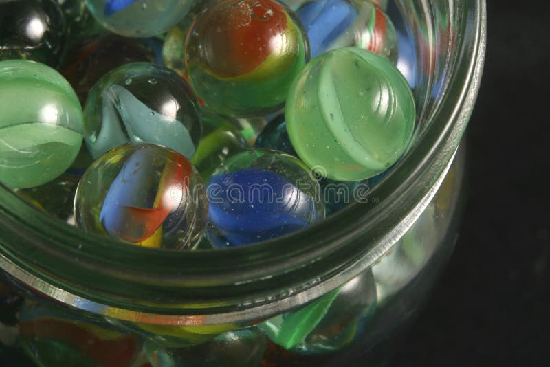 Jar of marbles