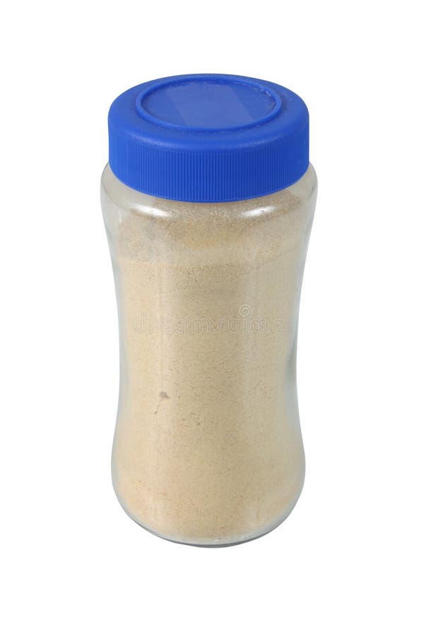 Jar of powder stock photo. Image of plastic, consume, isolated 980686