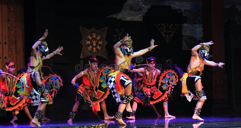Jaranan or Bamboo Horse and Wild Pig or Celeng Traditional Dance ...