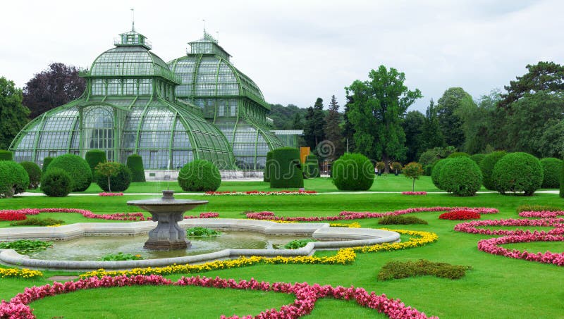 Jardin botanique de Vienne photo stock Jardin botanique de Vienne photo stock