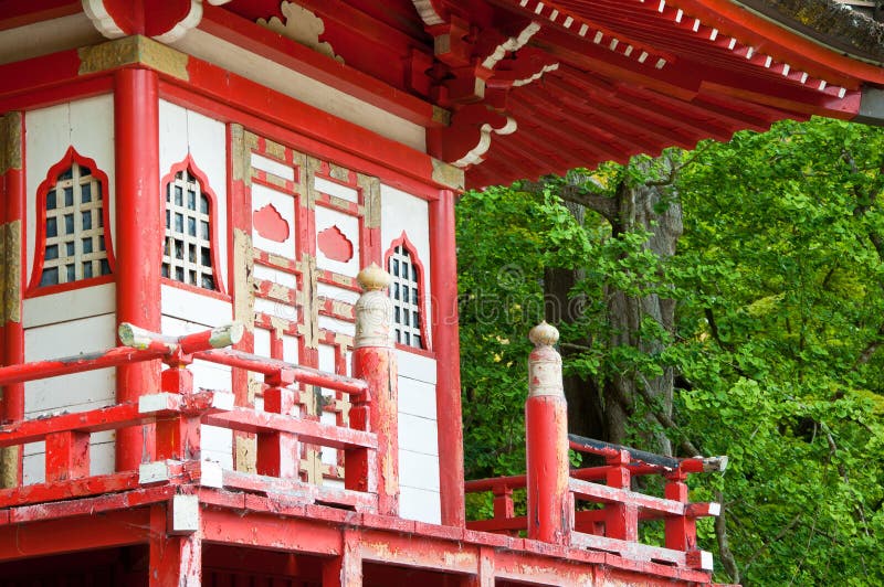 Jardin de thé japonais images libres de droits Jardin de thé japonais images libres de droits