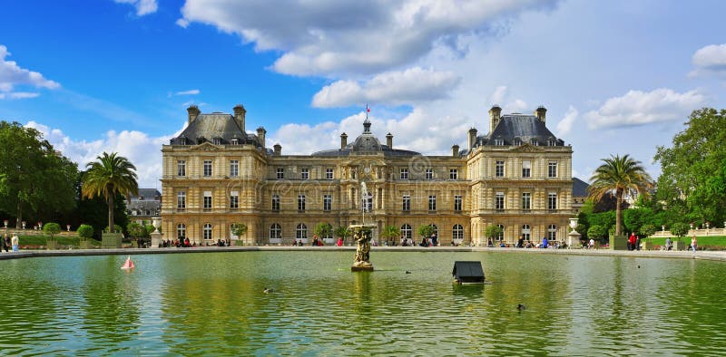 Jardin du Luxembourg in Paris, France