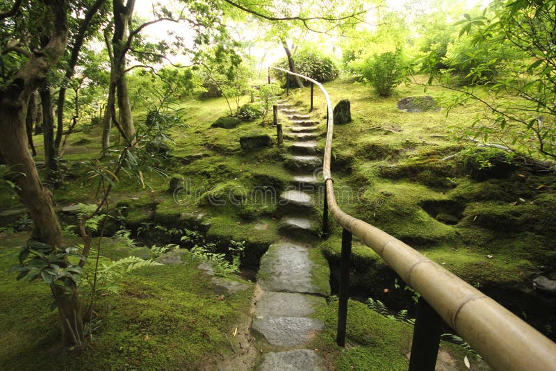 Jardin japonais de zen