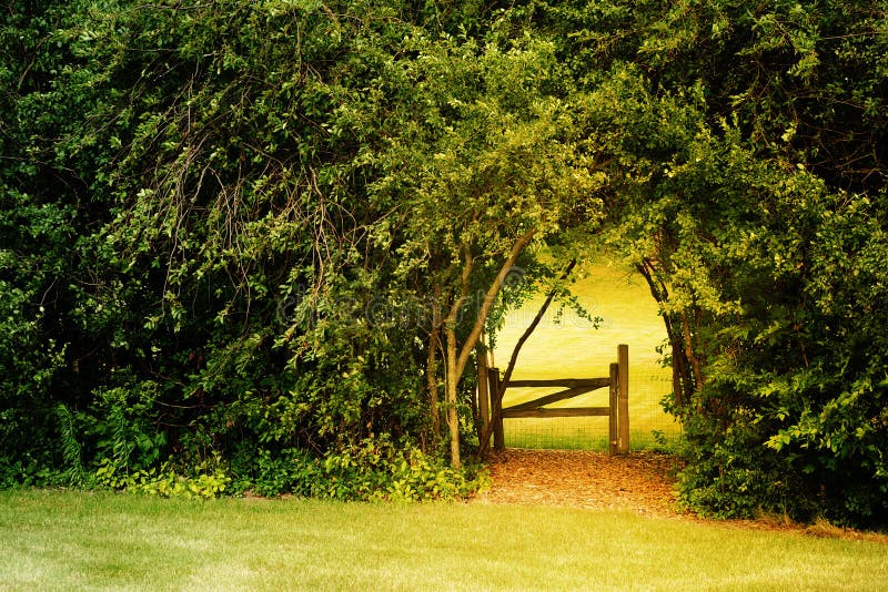 Jardin secret photographie stock