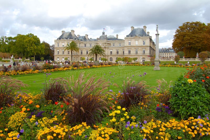 Jardins de Luxembourg fotos de stock Jardins de Luxembourg fotos de stock