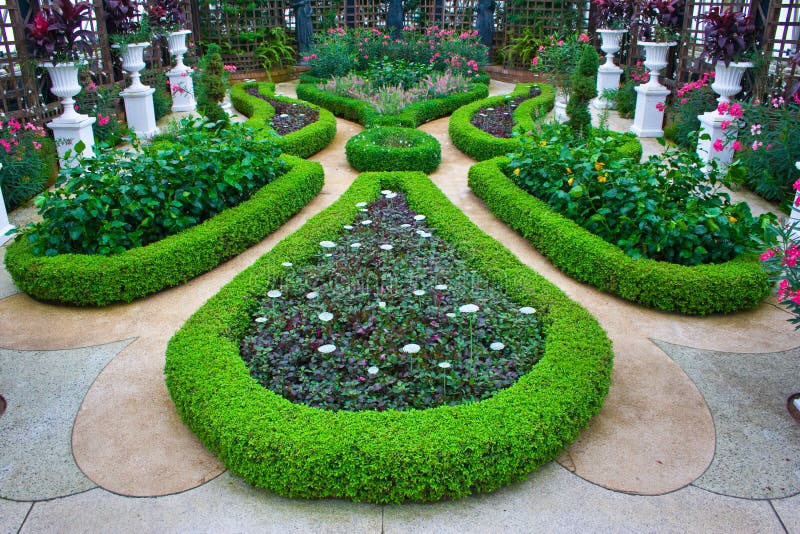 Jardins no conservatório de Phipps imagem de stock royalty free Jardins no conservatório de Phipps imagem de stock royalty free