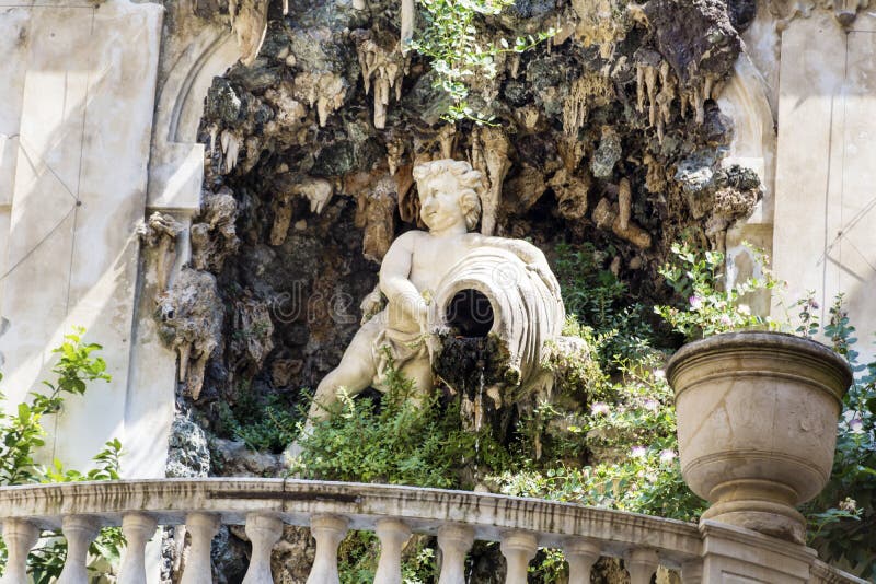 Jardín de Palazzo Bianco, Génova, Italia imagen de archivo Jardín de Palazzo Bianco, Génova, Italia imagen de archivo