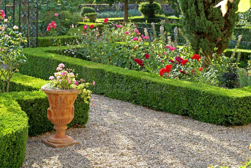 Jardín formal en Provence