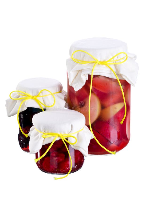 Jars of jams