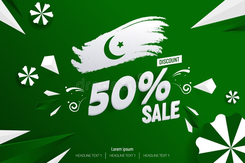 Jashn-e-azadi Mubarak Pakistani Independence Day royalty free illustration Jashn-e-azadi Mubarak Pakistani Independence Day royalty free illustration