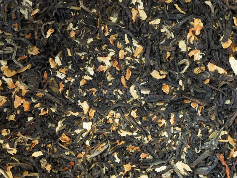 Jasmine green tea leaf stock image. Image of jasmine 14929955