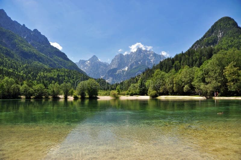 Jasna lake, Kranjska gora, Slovenia