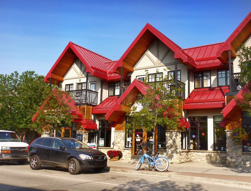 Jasper Town Canada editorial image. Image of canada, jasper 63259260