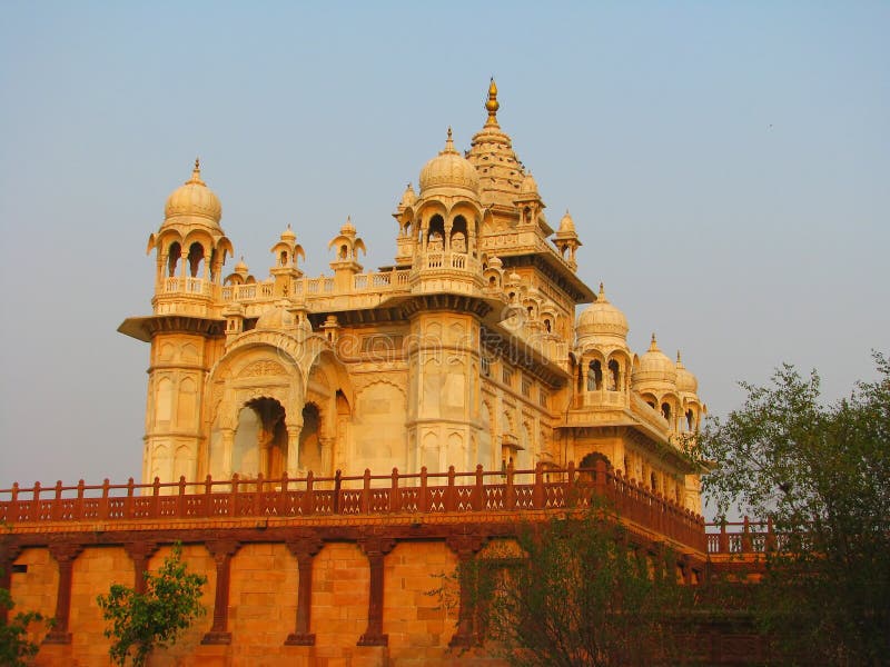 Jaswant Thada, a small Taj Mahal royalty free stock photo