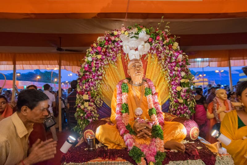 Jatra Rath σε Kolkata, δυτική Βεγγάλη - Ινδία στοκ εικόνα με δικαίωμα ελεύθερης χρήσης