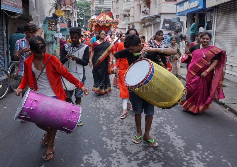 Jatra Rath του Λόρδου Jagannath, δυτική Βεγγάλη, Ινδία στοκ φωτογραφίες με δικαίωμα ελεύθερης χρήσης