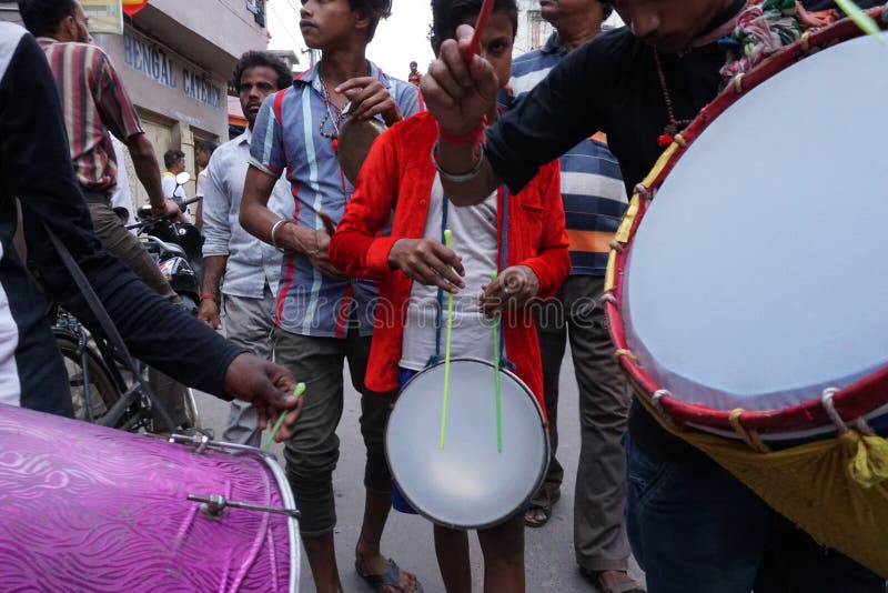 Jatra Rath του Λόρδου Jagannath, δυτική Βεγγάλη, Ινδία στοκ εικόνες