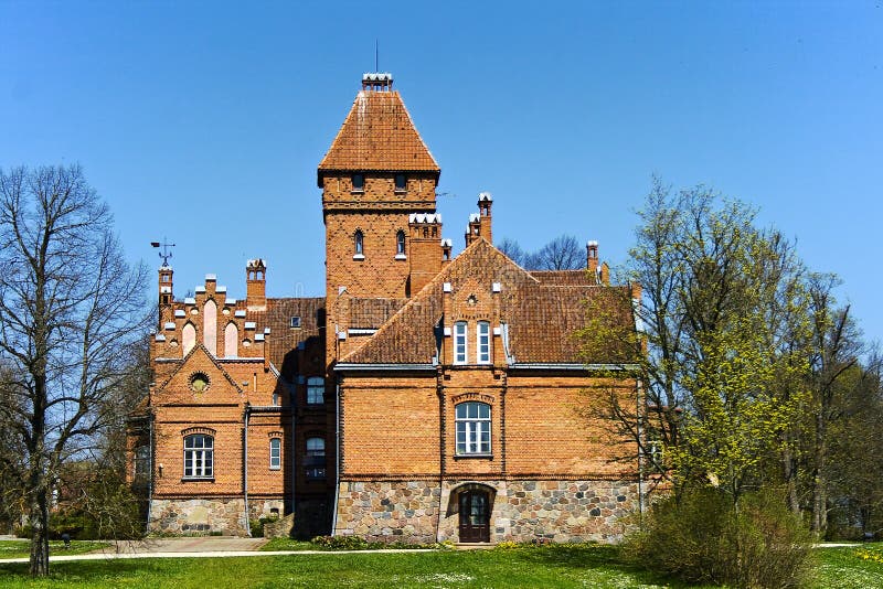 Jaunmoku Palace in Latvia