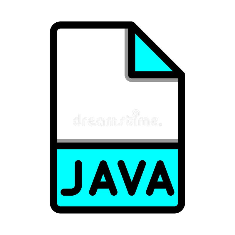 Java File Type Format Icon. Extension Document Files Icons Symbol. with ...