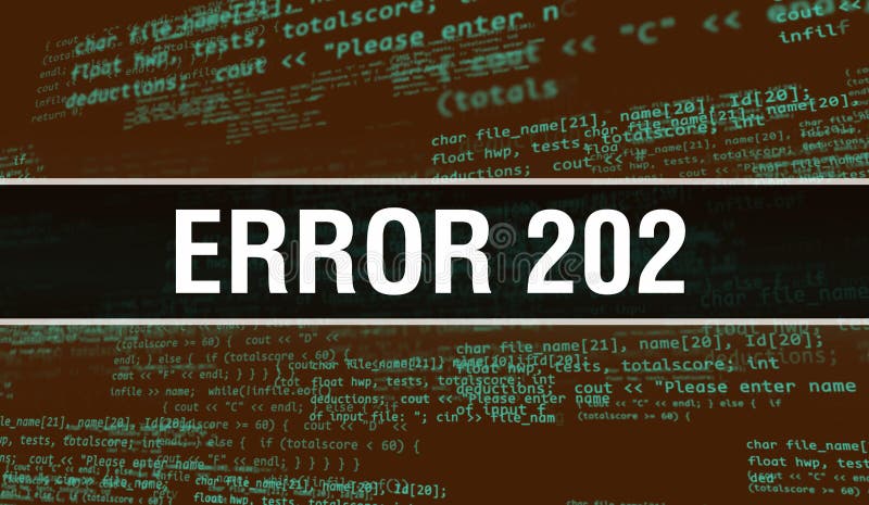 数字Java代码文本错误202 误差202与计算机软件编码矢量概念 编程编码脚本java 免版税库存图片