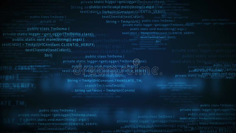 Java代码接口可视化 库存例证