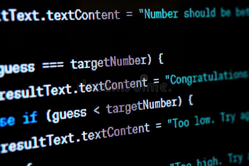 Java script source code on the screen. Programming coding script java stock images, royalty-free photos and pictures