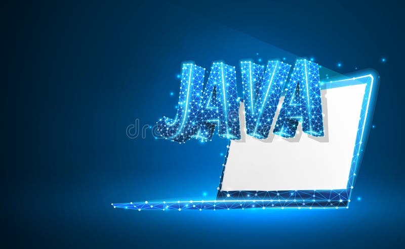 JAVA som kodifierar språk på den vita anteckningsbokskärmen Apparat och att programmera, framkallande begrepp Abstrakt digitalt, royaltyfri illustrationer JAVA som kodifierar språk på den vita anteckningsbokskärmen Apparat och att programmera, framkallande begrepp Abstrakt digitalt, royaltyfri illustrationer