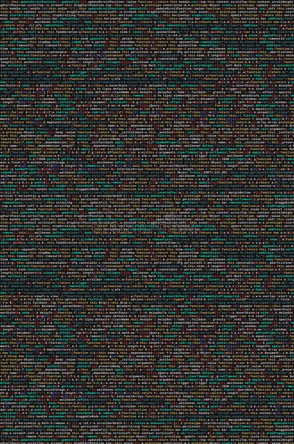 JavaScript code in text editor. Coding cyberspace concept. Screen of web developing javascript code. Implementing SEO concepts for better SERP. HTML markup language closeup. Website design. Programming coding script java stock images, royalty-free photos and pictures