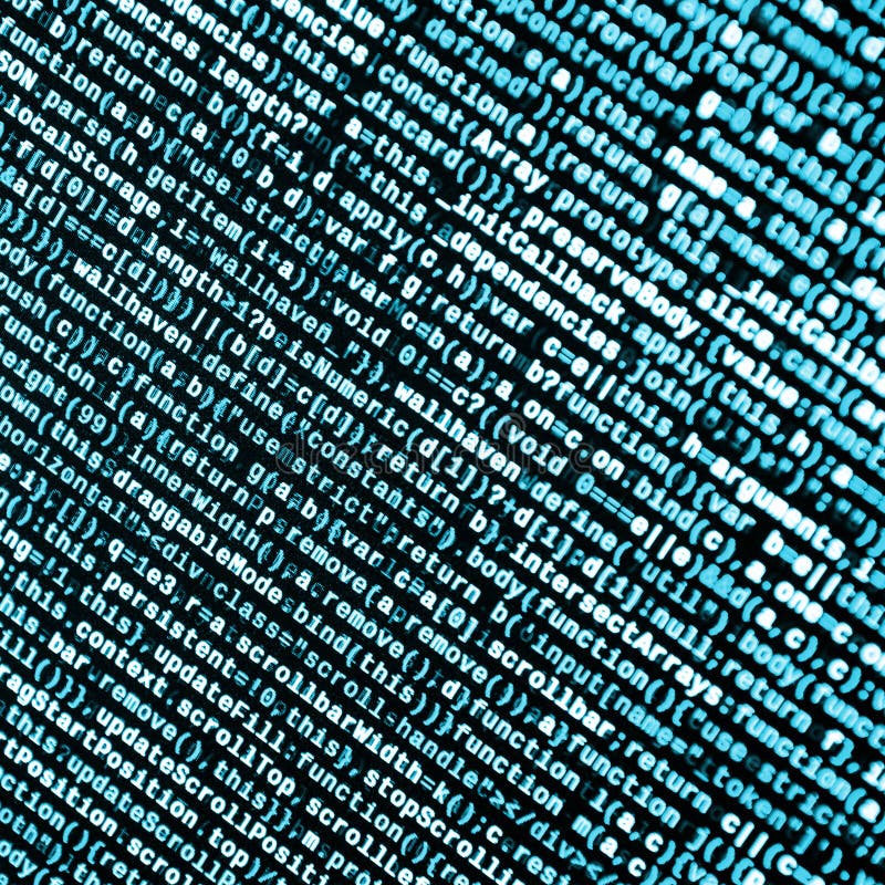 Javascript code in text editor coding cyberspace concept screen of web developing code javascript code in text editor coding वेक्टर इलस्ट्रेशन