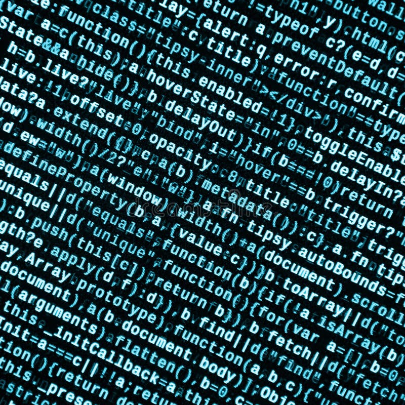 Javascript code in text editor coding cyberspace concept screen of web developing code javascript code in text editor coding वेक्टर इलस्ट्रेशन