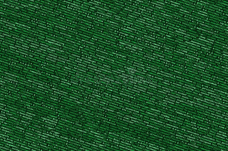 JavaScript code in text editor. Coding cyberspace concept. Screen of web developing javascript code. Implementing SEO concepts for better SERP. HTML markup language closeup. Website design. Programming coding script java stock images, royalty-free photos and pictures