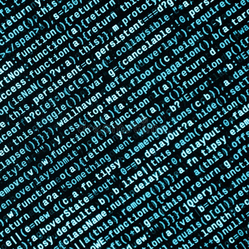 JavaScript code in text editor. Coding cyberspace concept. Screen of web developing javascript code. Implementing SEO concepts for better SERP. HTML markup language closeup. Website design. Programming coding script java stock images, royalty-free photos and pictures
