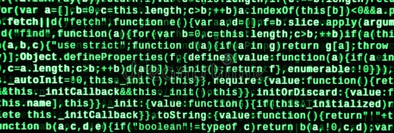 JavaScript code in text editor. Coding cyberspace concept. Screen of web developing javascript code. Implementing SEO concepts for better SERP. HTML markup language closeup. Website design. Programming coding script java stock images, royalty-free photos and pictures