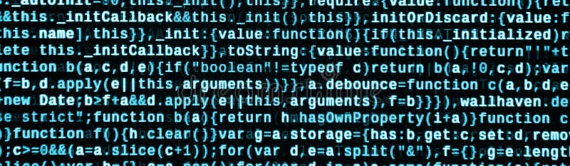 JavaScript code in text editor. Coding cyberspace concept. Screen of web developing javascript code. Implementing SEO concepts for better SERP. HTML markup language closeup. Website design. Programming coding script java stock images, royalty-free photos and pictures