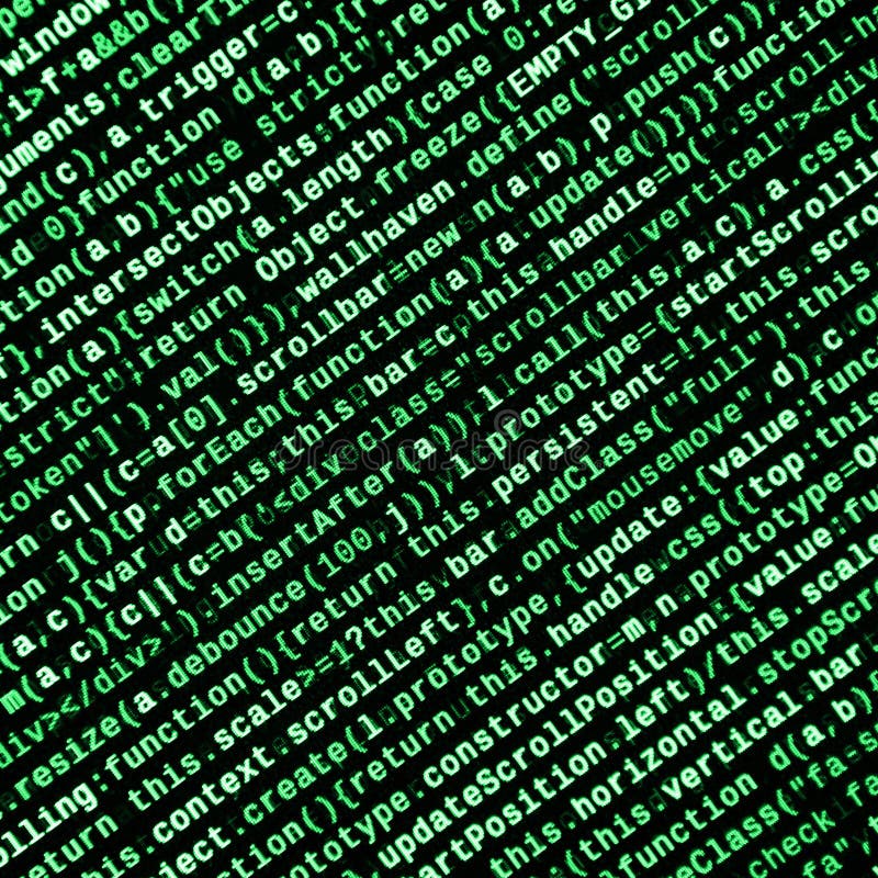 JavaScript code in text editor. Coding cyberspace concept. Screen of web developing javascript code. Implementing SEO concepts for better SERP. HTML markup language closeup. Website design. Programming coding script java stock images, royalty-free photos and pictures