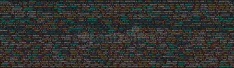 Javascript Functions, Variables, Objects. Monitor Closeup of Function ...