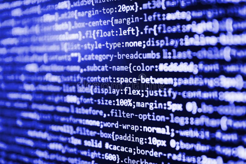 Javascriptfunktionen, Variablen, Gegenstände lizenzfreies stockfoto